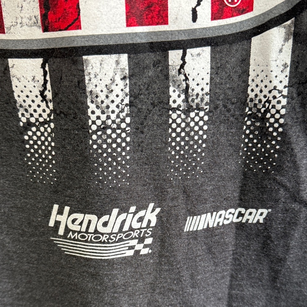 Hendrick Motorsports Men's XL Charcoal Graphic T-Shirt Chase Elliott #9 - Picture 8 of 10